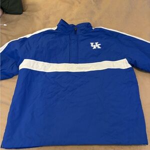 Blue and White UK Pullover Jacket
